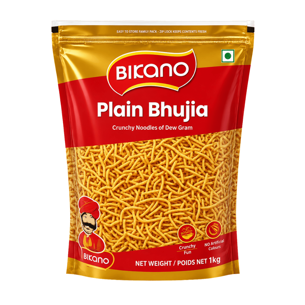 Bikano Plain Bhujia 1 kg buy online USA - 1